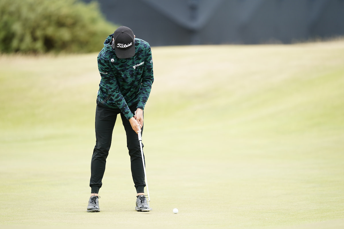 Justin Thomas' Greyson Clothier choice for Round 1 of the British Open